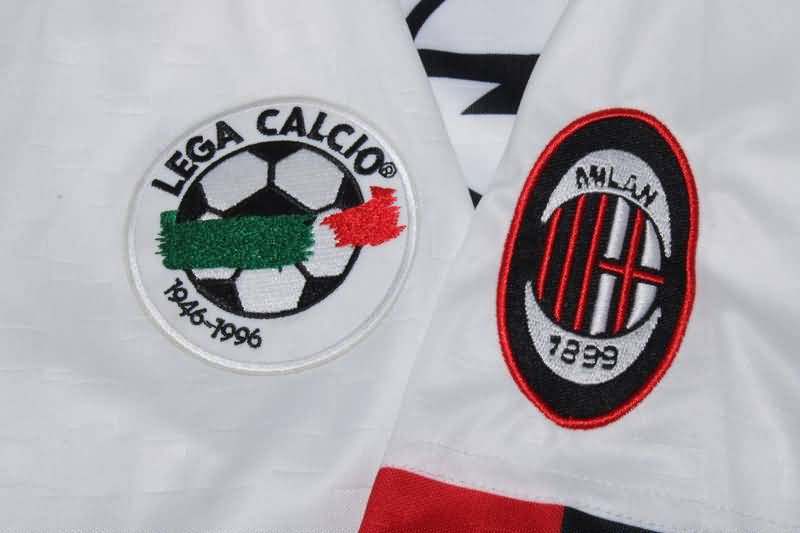 AC Milan Soccer Jersey Away Retro Replica 1995/97