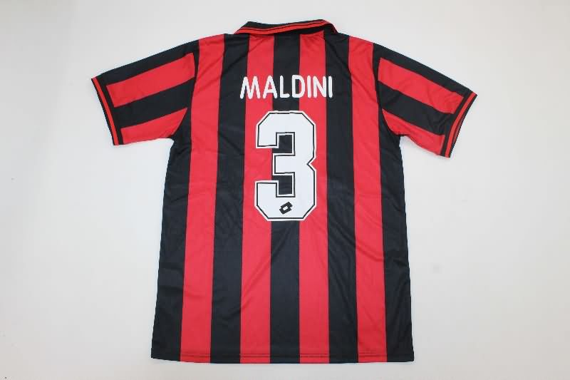 AAA Quality AC Milan 1997/98 Home Retro Soccer Jersey