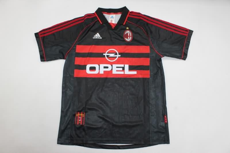 AC Milan Soccer Jersey Third Retro Replica 1998/99