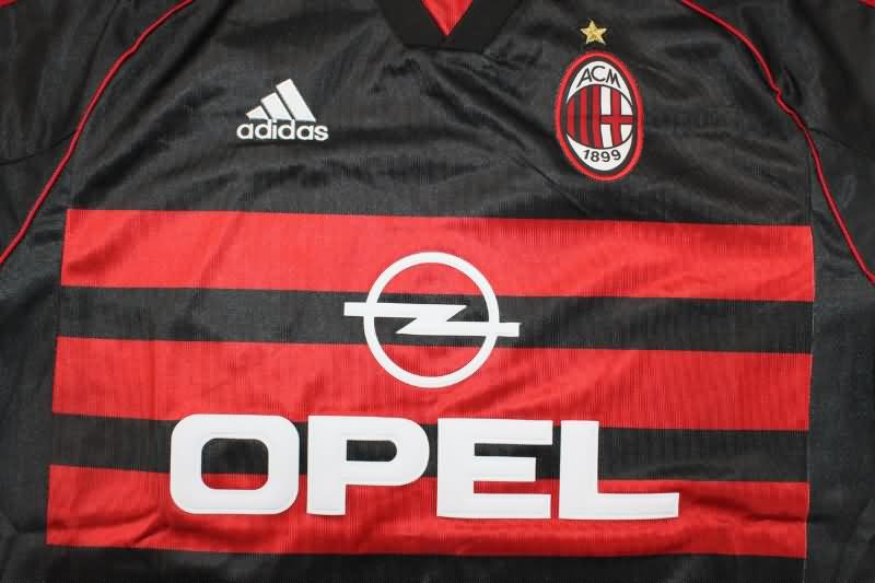 AC Milan Soccer Jersey Third Retro Replica 1998/99