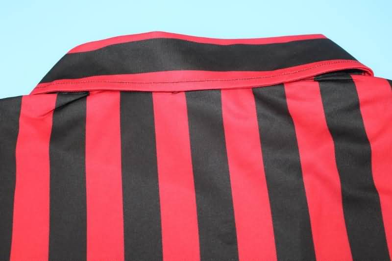 AC Milan Soccer Jersey Home Long Slevee Retro Replica 1999/00