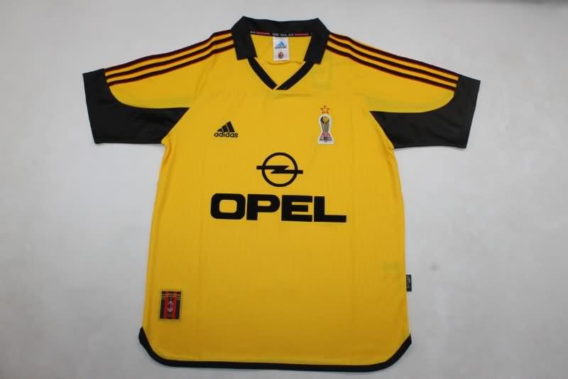 AC Milan Soccer Jersey Special Retro Replica 1999/00