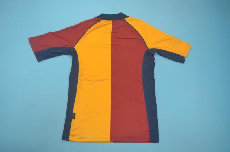 AS Roma Soccer Jersey Home Retro Replica 2001/02