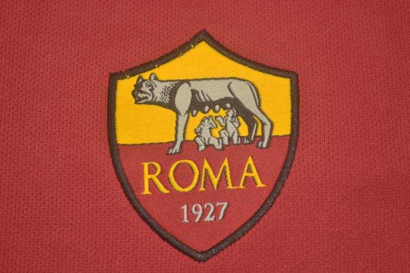 AS Roma Soccer Jersey Home Retro Replica 2017/18