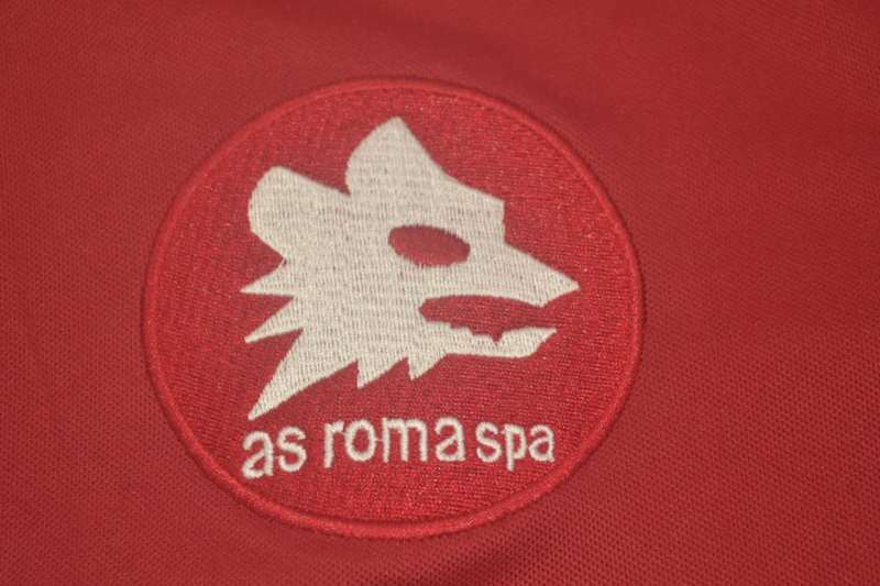 AS Roma Soccer Jersey Home Retro Replica 1989/90