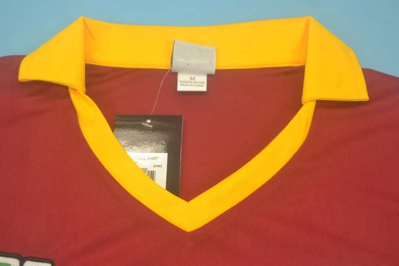 AS Roma Soccer Jersey Home Retro Replica 1989/90