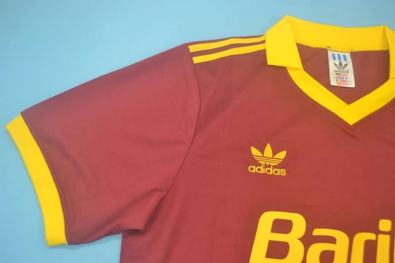 AS Roma Soccer Jersey Home Retro Replica 1991/92