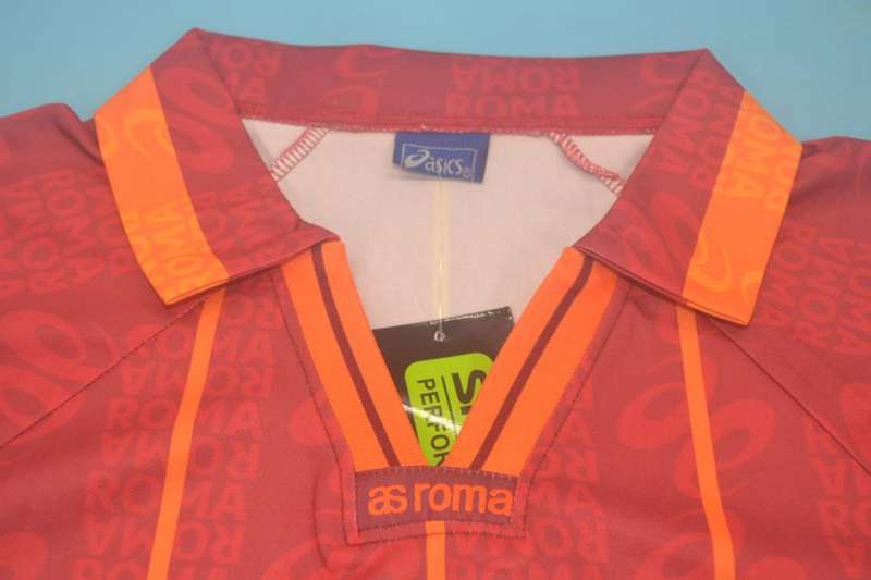 AS Roma Soccer Jersey Home Retro Replica 1996/97