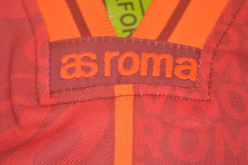 AS Roma Soccer Jersey Home Retro Replica 1996/97