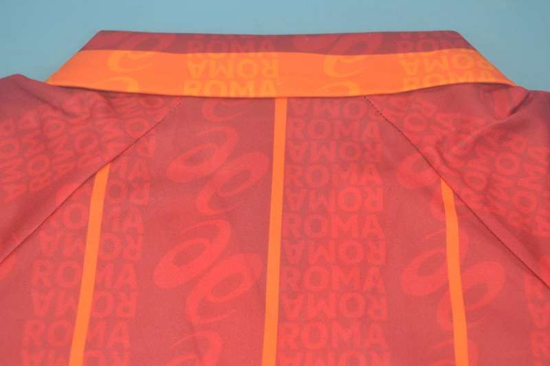 AS Roma Soccer Jersey Home Retro Replica 1996/97