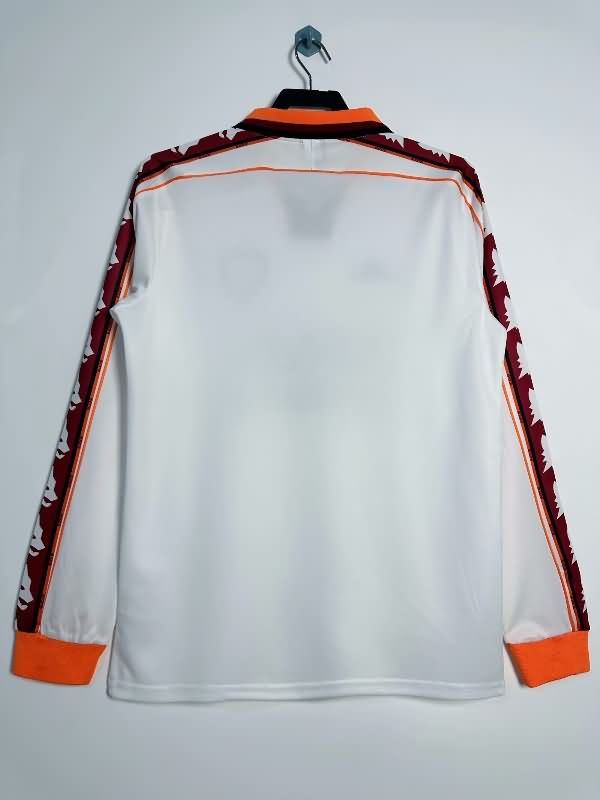 AAA Quality AS Roma 1998/99 Away Long Sleeve Retro Soccer Jersey
