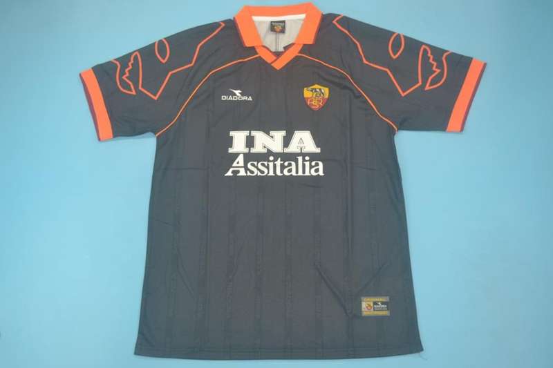 AS Roma Soccer Jersey Away Retro Replica 1999/00