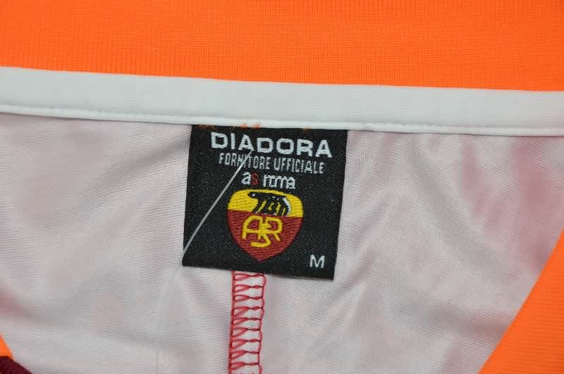AAA Quality AS Roma 1999/00 Home Retro Long Sleeve Soccer Jersey
