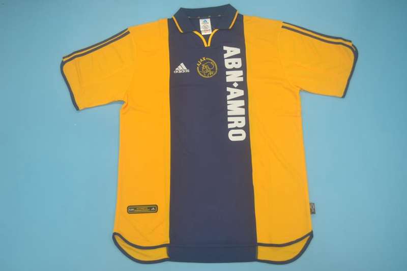 Ajax Soccer Jersey Away Retro Replica 2000/01