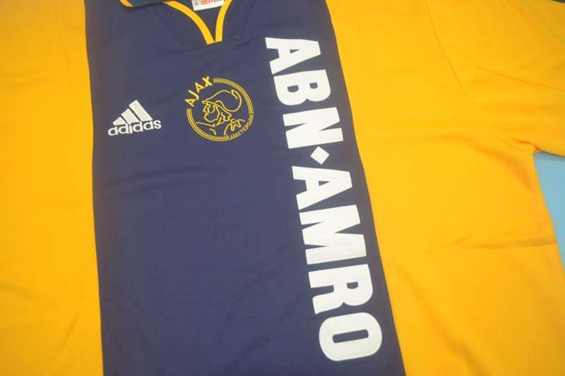 Ajax Soccer Jersey Away Retro Replica 2000/01