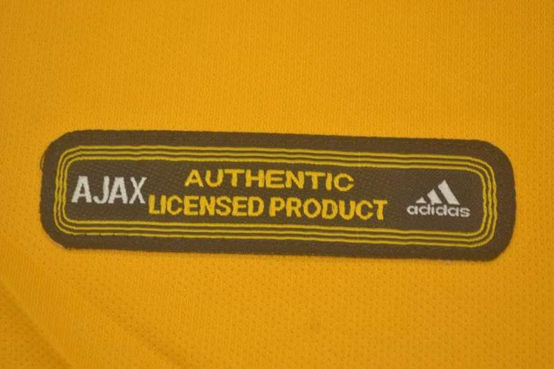 Ajax Soccer Jersey Away Retro Replica 2000/01