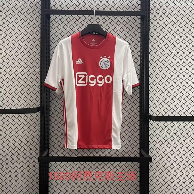 Ajax Soccer Jersey Home Retro Replica 2019/20