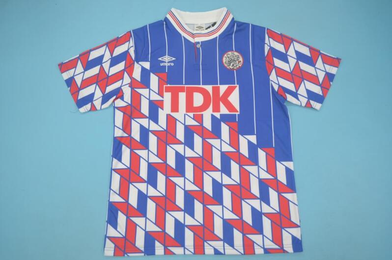 Ajax Soccer Jersey Away Retro Replica 1989/90