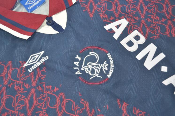 Ajax Soccer Jersey Away Retro Replica 1994/95