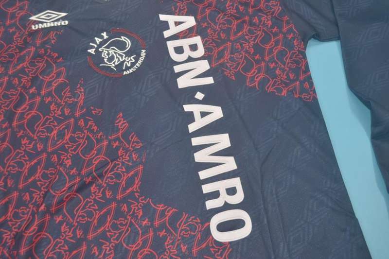Ajax Soccer Jersey Away Long Sleeve Retro Replica 1994/95
