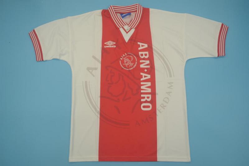 Ajax Soccer Jersey Home Retro Replica 1995/96