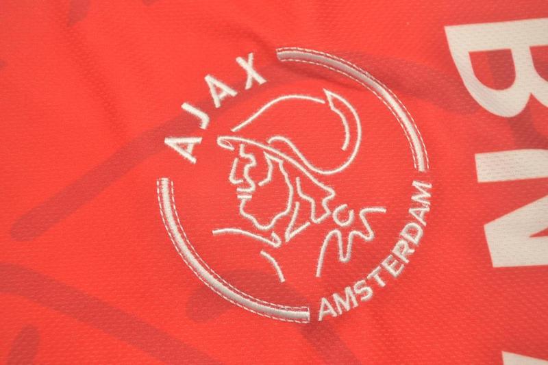 Ajax Soccer Jersey Home Retro Replica 1995/96