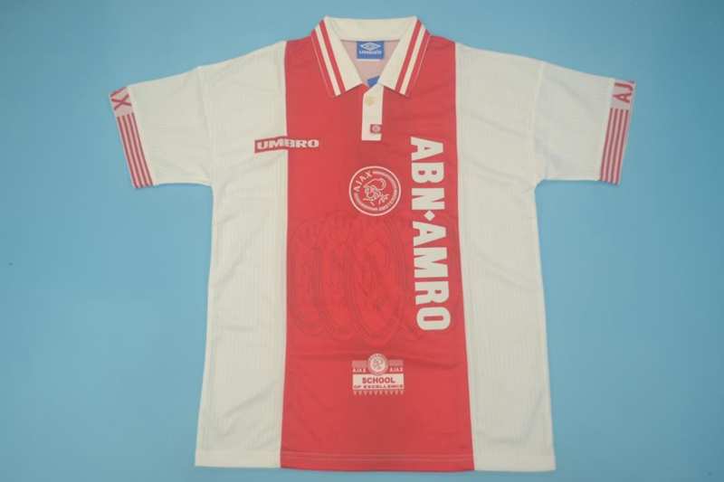 Ajax Soccer Jersey Home Retro Replica 1997/98
