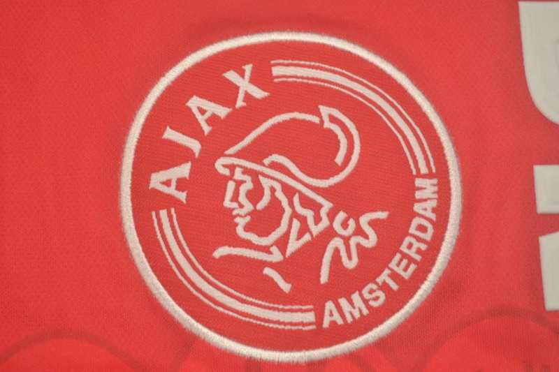 Ajax Soccer Jersey Home Retro Replica 1997/98