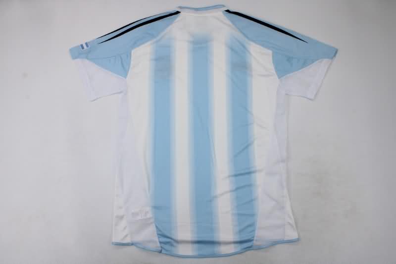 Argentina Soccer Jersey Home Retro Replica 2004/05