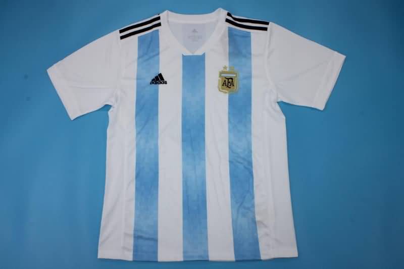 Argentina Soccer Jersey Home Retro Replica 2018/19