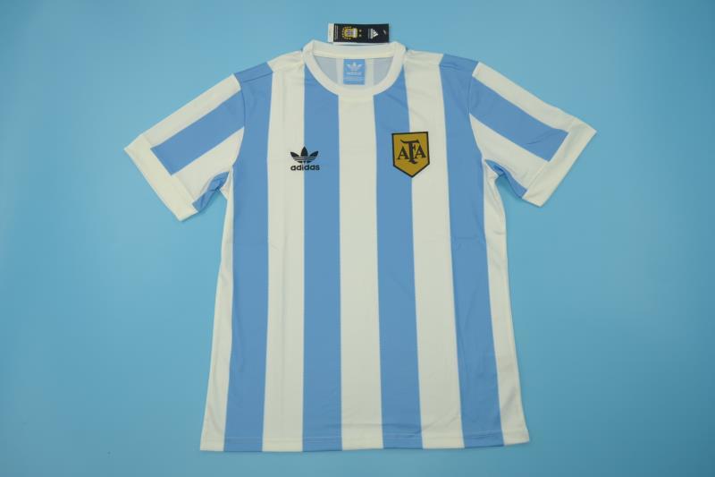 Argentina Soccer Jersey Home Retro Replica 1978