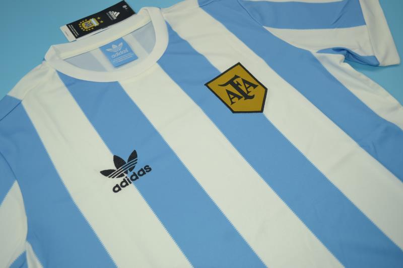Argentina Soccer Jersey Home Retro Replica 1978