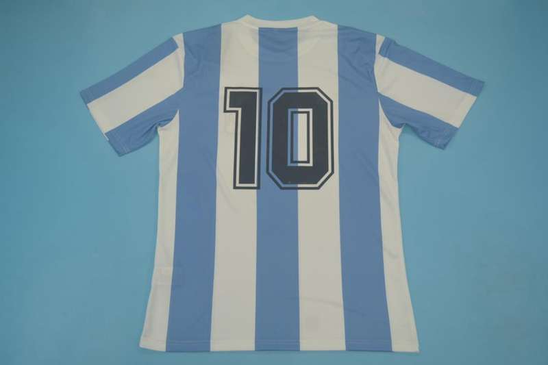 Argentina Soccer Jersey Home Retro Replica 1985