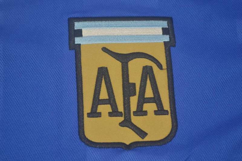 Argentina Soccer Jersey Away Retro Replica 1986