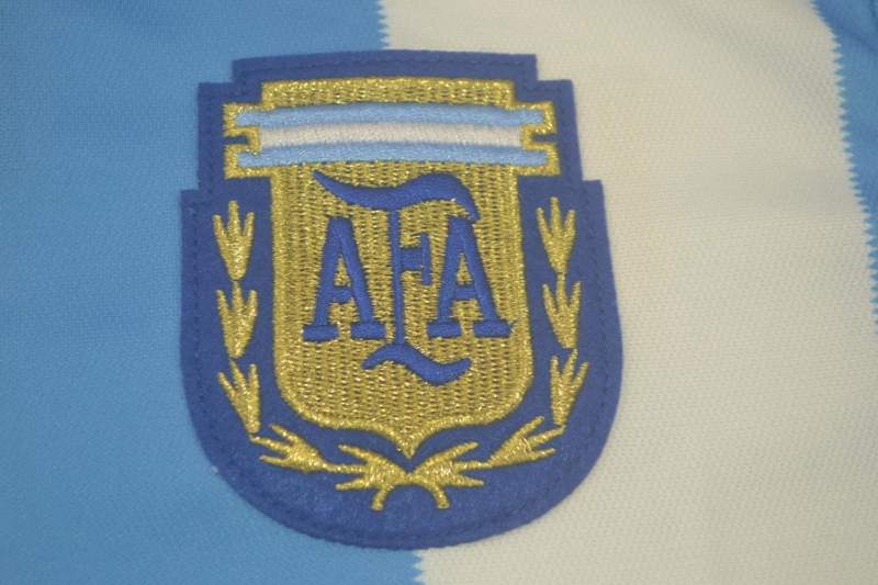 Argentina Soccer Jersey Home Retro Replica 1986
