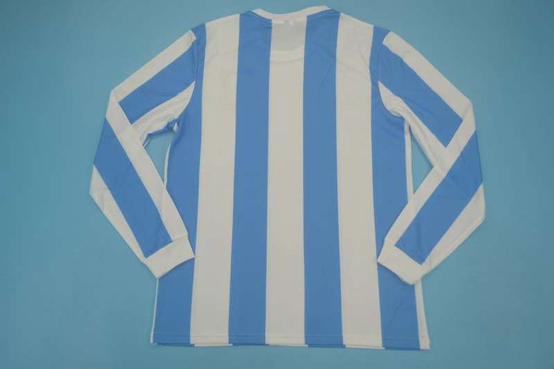 Argentina Soccer Jersey Home Long Sleeve Retro Replica 1986