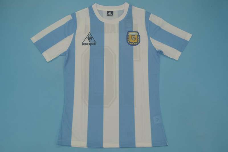 Argentina Soccer Jersey Home Retro (Player) 1986