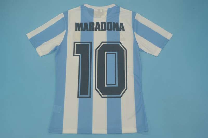 Argentina Soccer Jersey Home Retro (Player) 1986