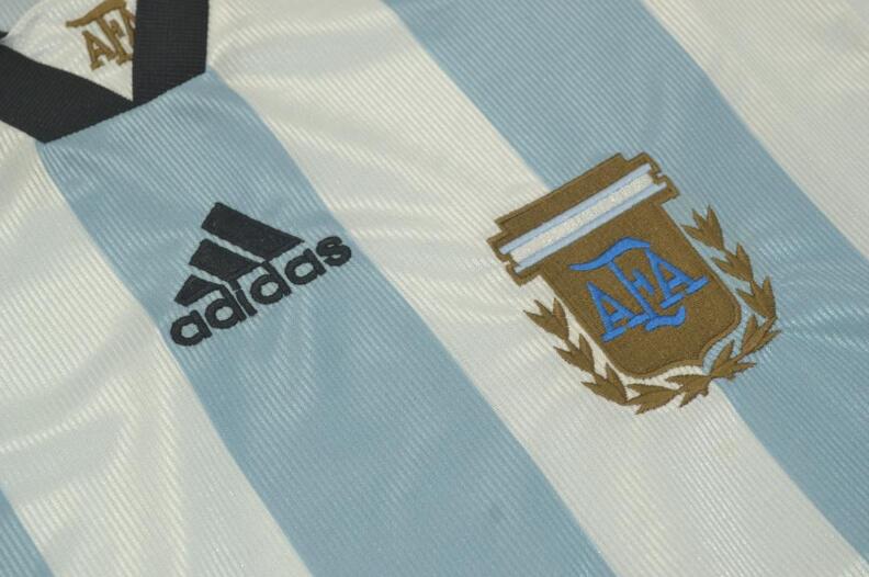 Argentina Soccer Jersey Home Retro Replica 1998