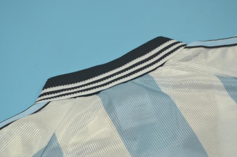 Argentina Soccer Jersey Home Retro Replica 1998