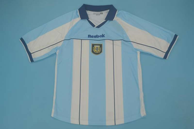 Argentina Soccer Jersey Home Retro Replica 2001