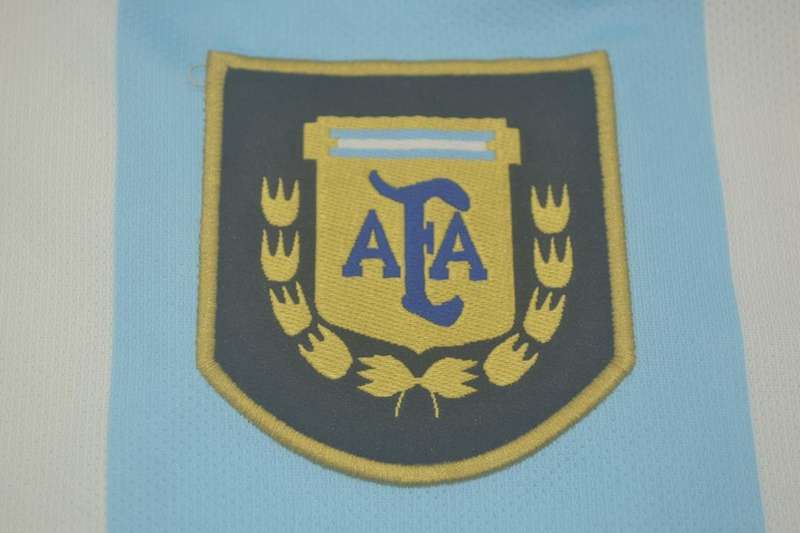 Argentina Soccer Jersey Home Retro Replica 2001
