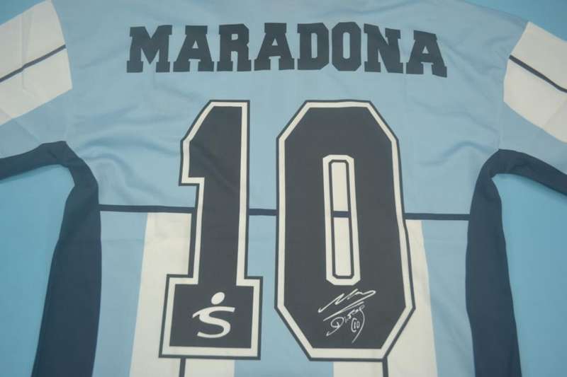 Argentina Soccer Jersey MARADONA Retro Replica 2001