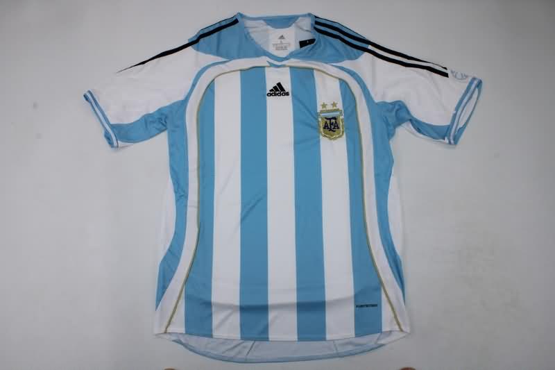 Argentina Soccer Jersey Home Retro Replica 2006