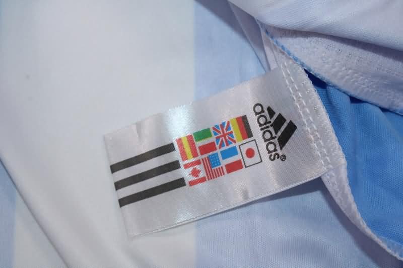 Argentina Soccer Jersey Home Long Sleeve Retro Replica 2006