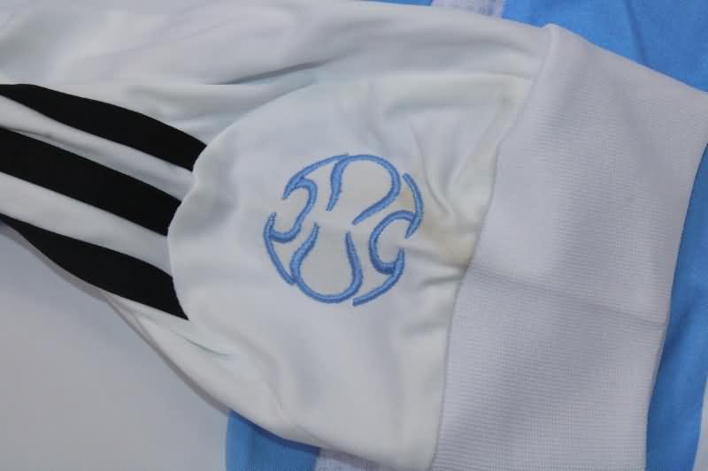 Argentina Soccer Jersey Home Long Sleeve Retro Replica 2006