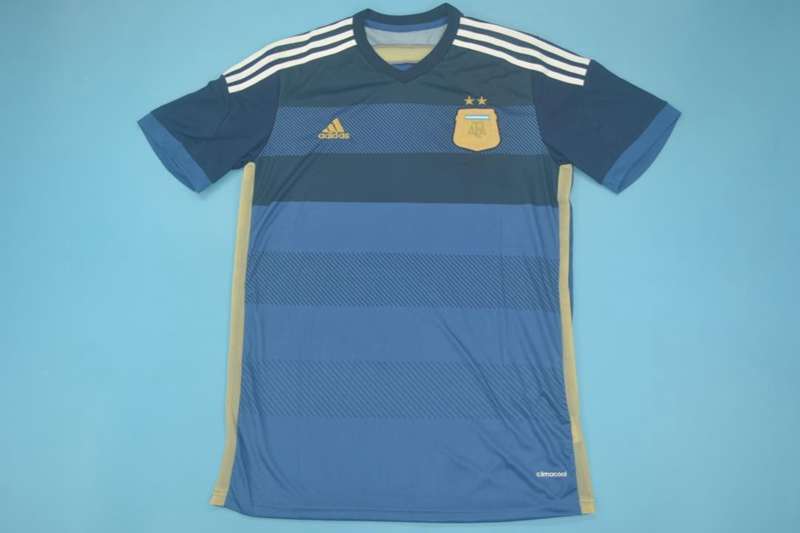 Argentina Soccer Jersey Away Retro Replica 2014