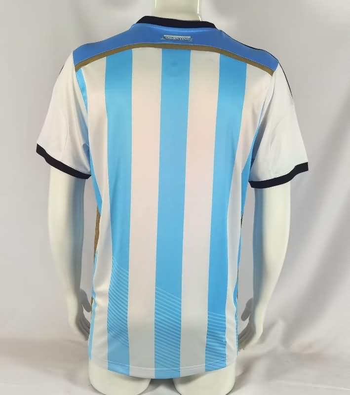 Argentina Soccer Jersey Home Retro Replica 2014