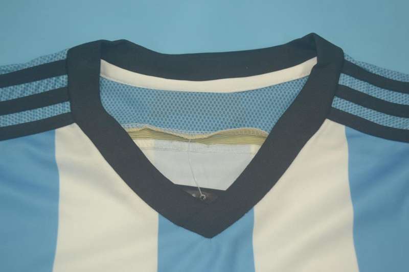 Argentina Soccer Jersey Home Retro (Player) 2014