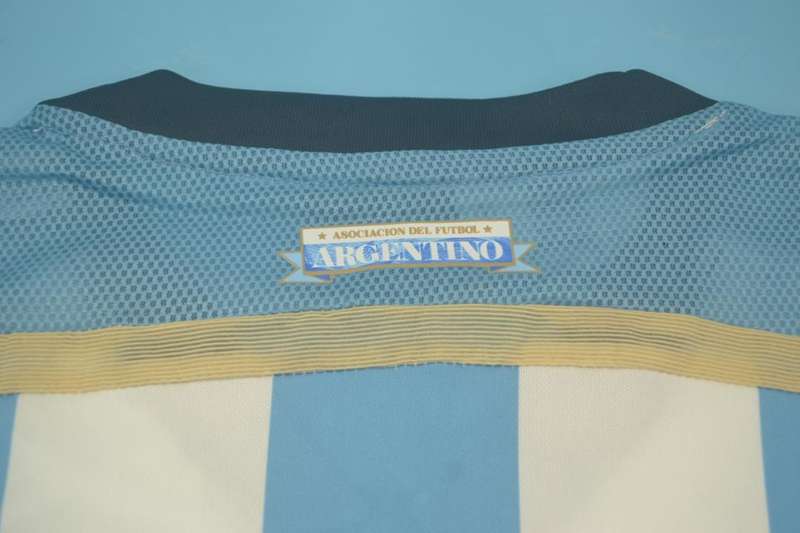 Argentina Soccer Jersey Home Retro (Player) 2014